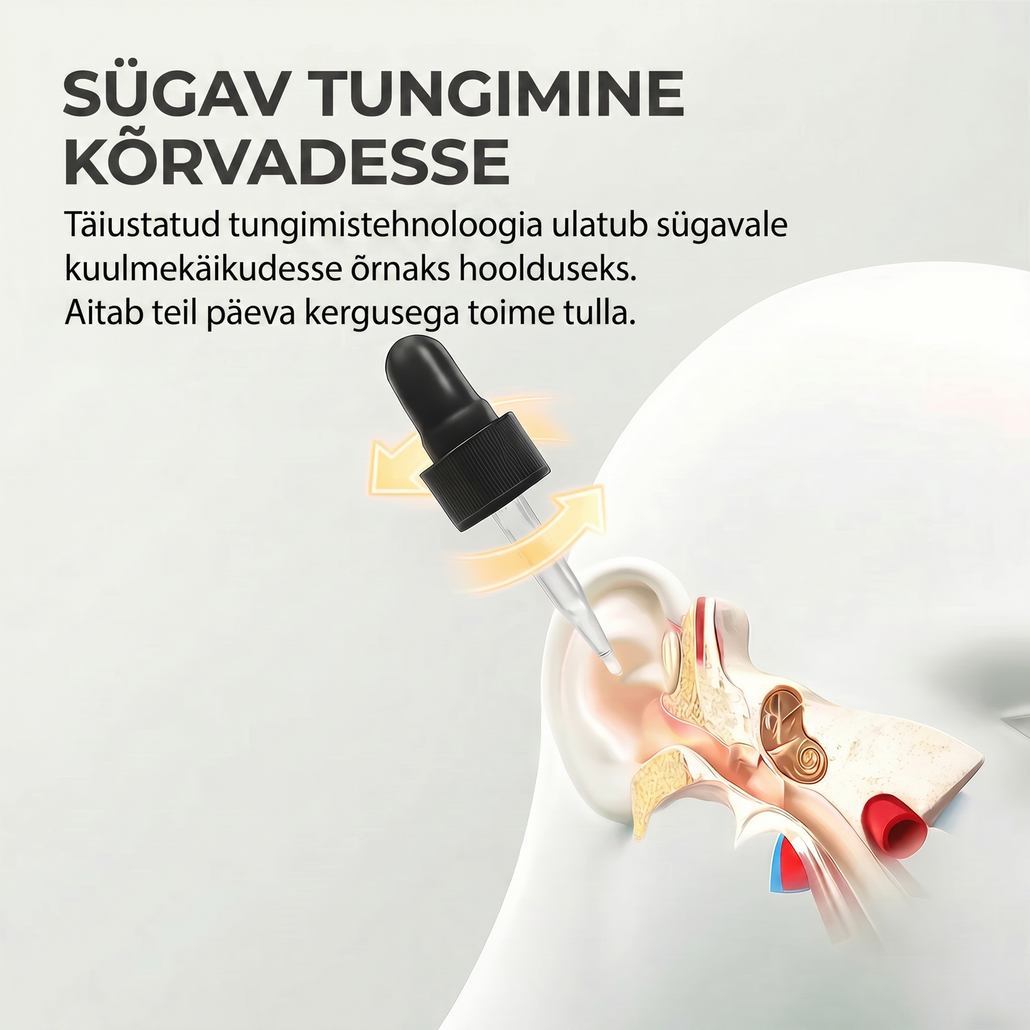 Zavrly Tinnitus kõrvatilgad  selgete kõrvade ja ülima mugavuse tagamiseks– Ava kohene leevendus tinnituse ja kõrva ebamugavustunde korral🎶