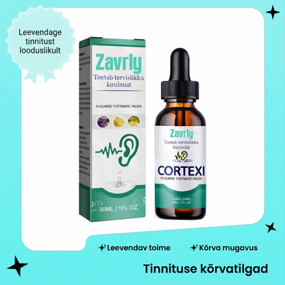 Zavrly Tinnitus kõrvatilgad  selgete kõrvade ja ülima mugavuse tagamiseks– Ava kohene leevendus tinnituse ja kõrva ebamugavustunde korral🎶